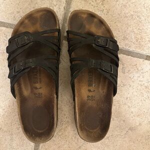 Birkenstock Granada Sandals Black Size 39